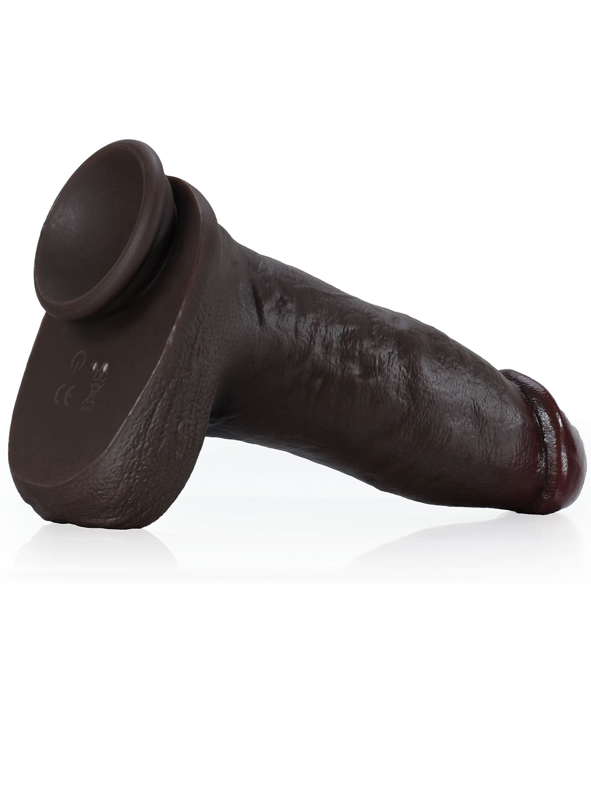 Benedict 9.4 x 2.2 Black Thick 3 Modes High Frequency Pulsating Dildo - RealCocks