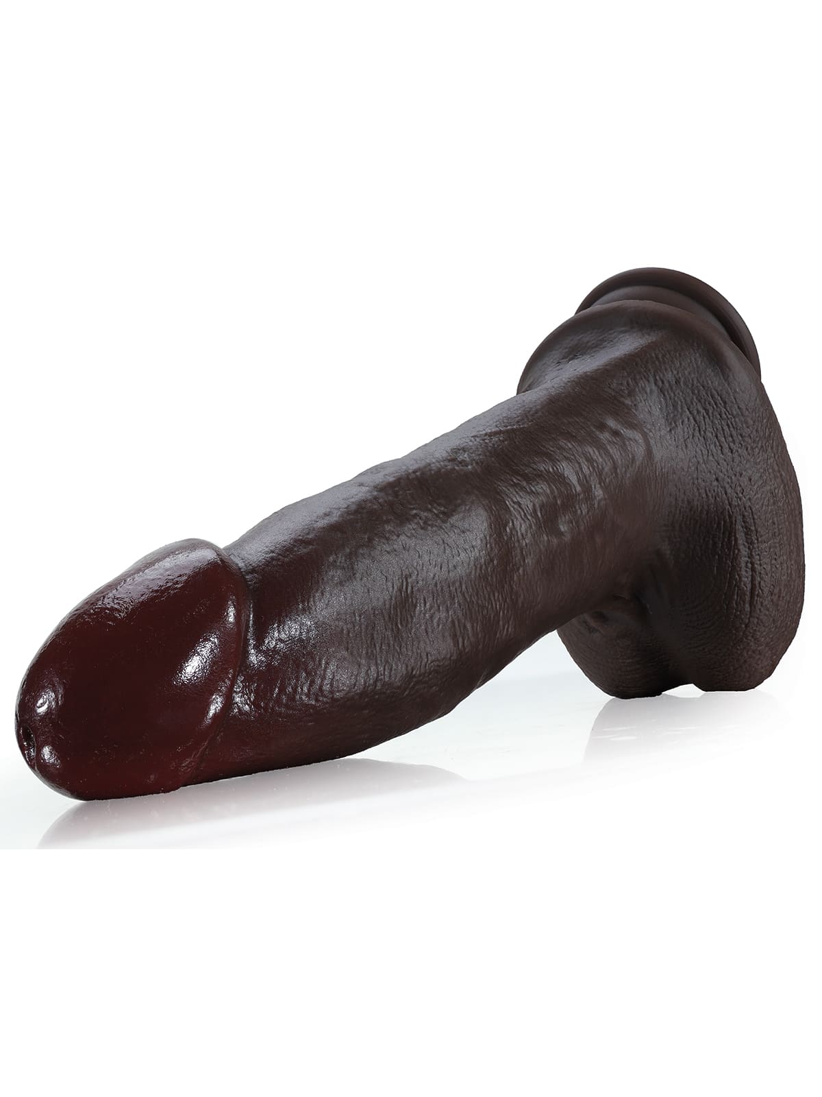 Benedict 9.4 x 2.2 Black Thick 3 Modes High Frequency Pulsating Dildo - RealCocks