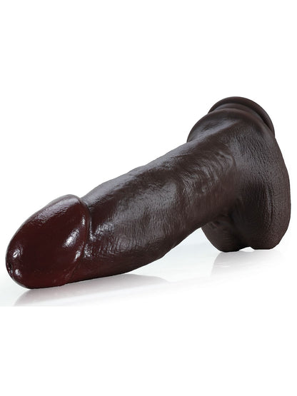 Benedict 9.4 x 2.2 Black Thick 3 Modes High Frequency Pulsating Dildo - RealCocks