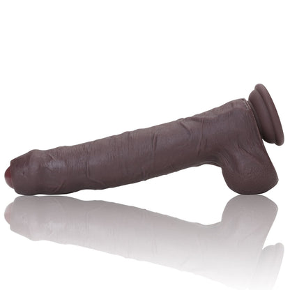 Diego 11 inch Huge Foreskin Sliding Skin The Most Realistic Dildo - RealCocks