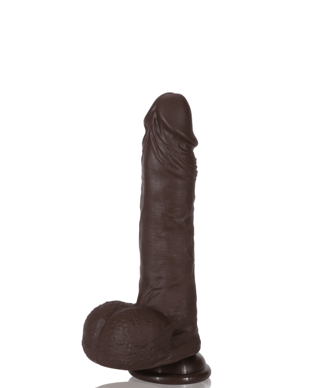 Joey Mlls 8.5 inch Black Dildo Remote Control 3 Modes Thrusting Realistic Dildo | 5 Modes Vibrator & Heated - RealCocks