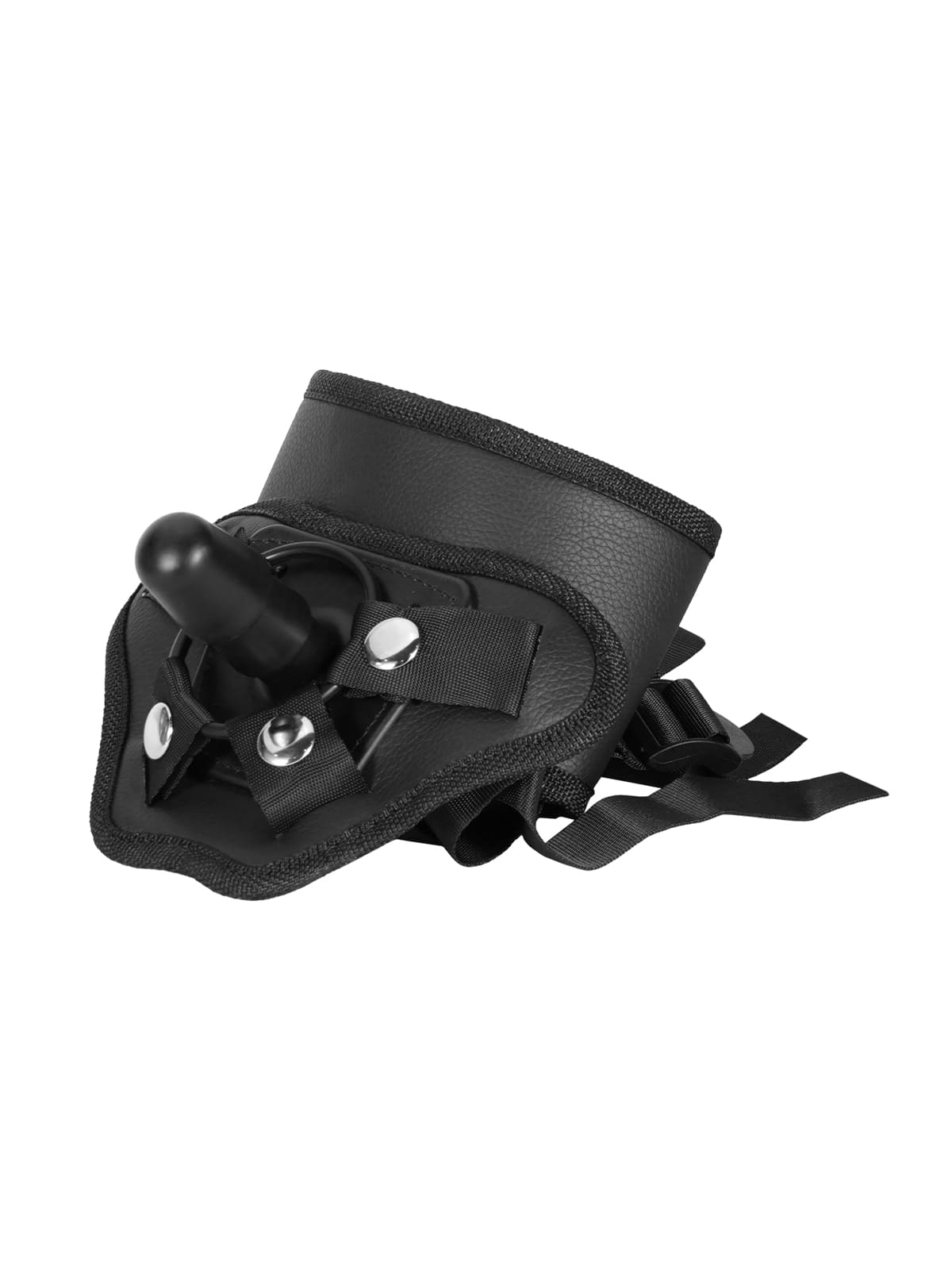 TPE + PU Leather Vac-U-Lock Strap On - RealCocks