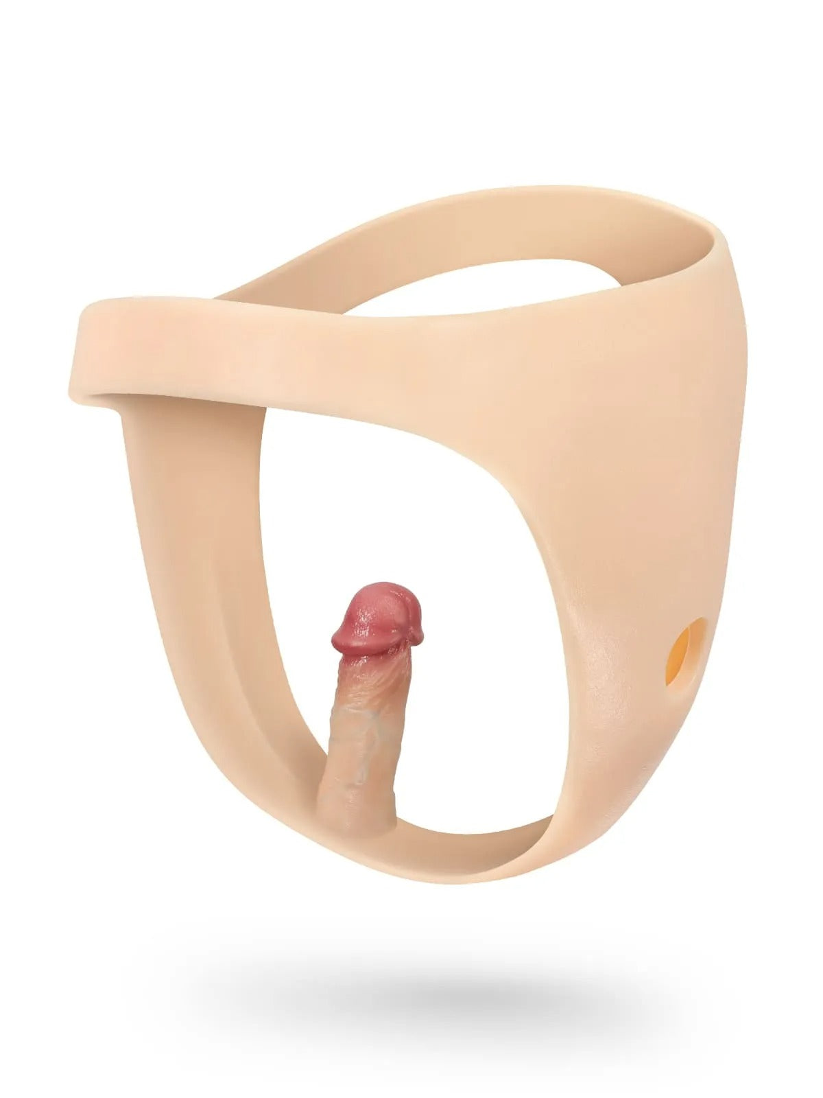 Realcock Silicone Strap-On with Vibrating Anal Dildo for enhanced pleasure and intimacy